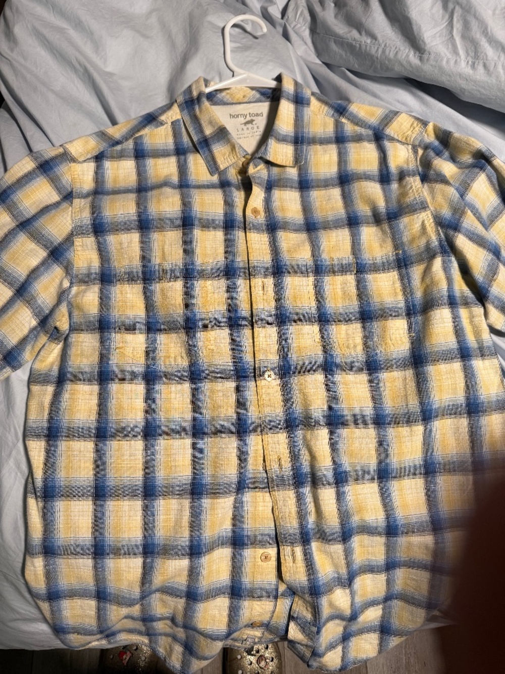 Horny Toad feather cloth shirt